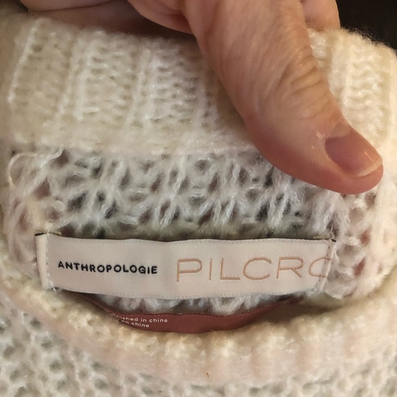 Pilcro brand from Anthropologie woven sweater. Size S worn once! - Picture 3 of 14